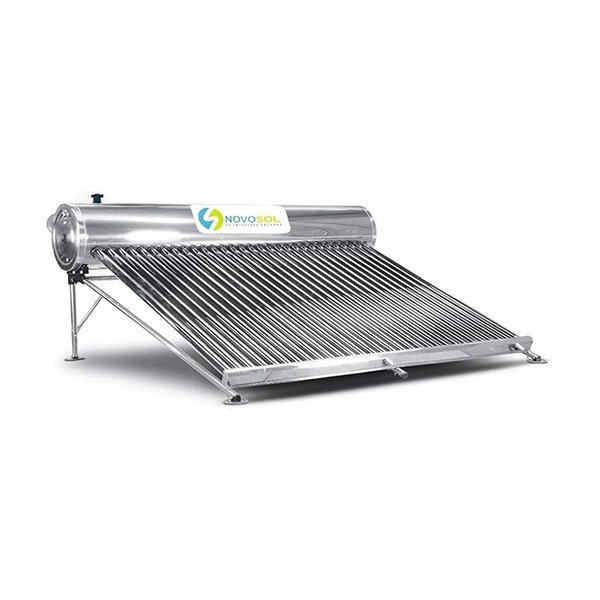 Calentador Solar NOVOSOL Acero Inoxidable SS 30 Tubos - TanquesTATSA.com.mx