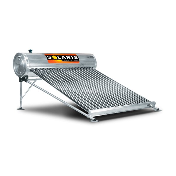 Calentador Solar SOLARIS Acero Inoxidable HP 20 Tubos - TanquesTATSA.com.mx